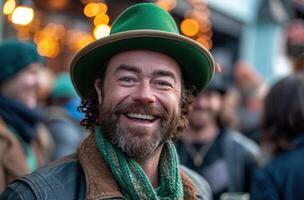 ai gegenereerd vieringen voor st Patrick dag foto