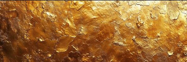 ai gegenereerd goud folie blad textuur, glas effect achtergrond foto