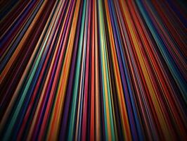 ai gegenereerd kleurrijk verticaal strepen achtergrond parallel veelkleurig lijnen structuur foto