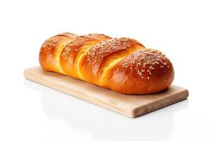 ai gegenereerd zoute krakeling brood detailopname foto