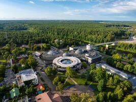 antenne panoramisch visie van Litouws toevlucht druskininkai foto
