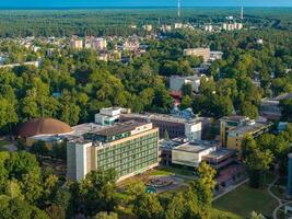 antenne panoramisch visie van Litouws toevlucht druskininkai foto