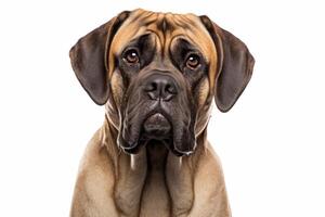 ai gegenereerd Engels mastiff clip art foto