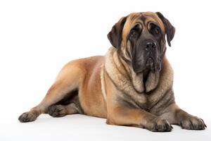 ai gegenereerd Engels mastiff clip art foto