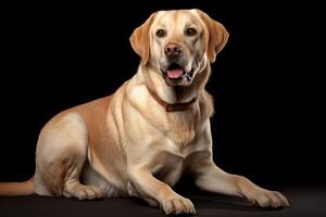 ai gegenereerd labrador hond clip art foto