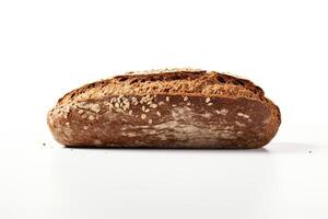 ai gegenereerd rogge brood detailopname foto