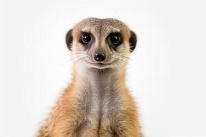 ai gegenereerd meerkat illustratie clip art foto