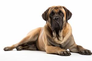 ai gegenereerd Engels mastiff clip art foto