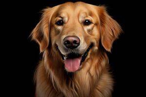 ai gegenereerd gouden retriever clip art foto