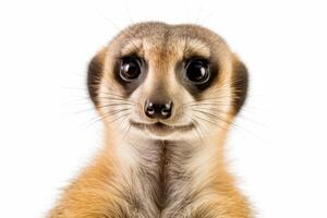 ai gegenereerd meerkat illustratie clip art foto