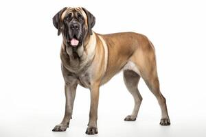 ai gegenereerd Engels mastiff clip art foto