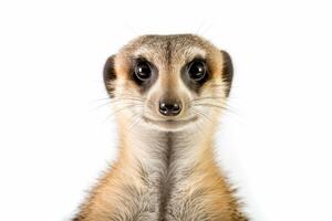 ai gegenereerd meerkat illustratie clip art foto