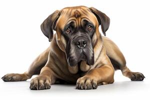 ai gegenereerd Engels mastiff clip art foto