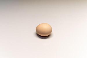 biologisch schelp eieren voor een gezond eetpatroon. foto