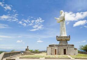 landschap visie van de Christus van de genade, san Juan del over, rivas, Nicaragua foto