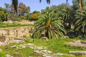 oude ruïnes van Carthago foto