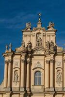 kerk van st. joseph van de visitationisten, warschau, polen foto