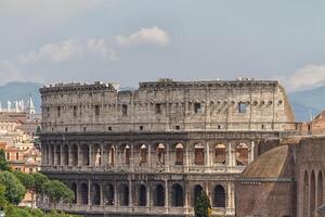 colosseum van rome, italië foto