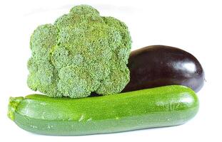 courgette, aubergine en broccoli foto