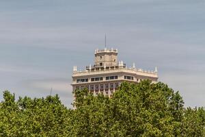 straat visie in Madrid foto