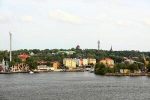 Stockholm, de oud stad- foto