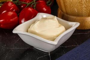 romig dip dressing saus mayonaise foto