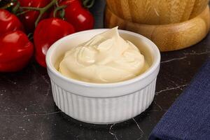 romig dip dressing saus mayonaise foto