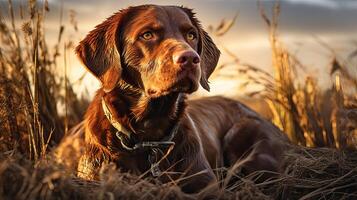 ai gegenereerd geur hond jacht- ai gegenereerd foto