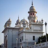 visie van details van architectuur binnen gouden tempel - Harmandir sahib in amritsar, punjab, Indië, beroemd Indisch Sikh mijlpaal, gouden tempel, de hoofd heiligdom van sikhs in amritsar, Indië foto