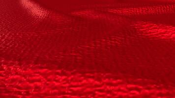 de rood glanzend voor abstract achtergrond concept 3d weergave. foto