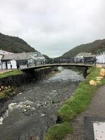 een visie van boskasteel in Cornwall foto