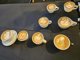 koffie kunst in san francisco jaar- koffie festival foto