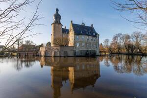 de kasteel van edelsteen in Westfalen foto