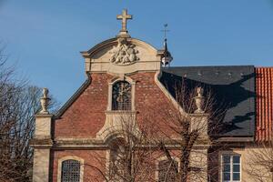 de kasteel van edelsteen in Westfalen foto