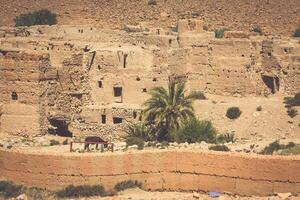 Berber dorpen in de woestijn Marokko foto