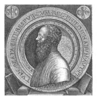 portret van filoloog Thomas van raven, lambertus suavius, 1560 foto