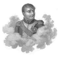 portret van Napoleon ik bonaparte foto