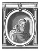 portret van paus pius v foto