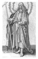 philip de apostel, anoniem, na lucas busje Leiden, 1508 - 1583 foto