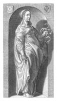 voorzichtigheid voorzichtigheid, Jakob matham, na hendrick Goltzius, 1593 foto
