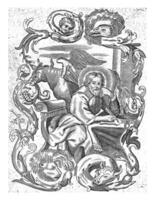 evangelist lucas, franz huybrechts, 1656 - 1661 foto