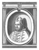 portret van paus paul v foto