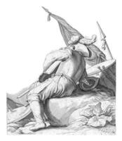 resting soldaat, frederick bloemaert foto