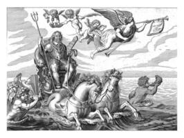 zege wagen in eer van maarten tromp, gedood in actie in de strijd van terheide, 1653 foto