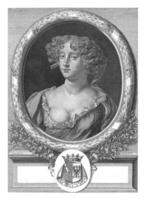 portret van Jane kibbelen hertogin van norfolk, richard collin, na peter lelie foto