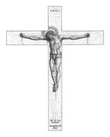 Christus Aan de kruis, hieronymus wierix foto