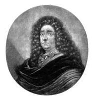 portret van de dichter jan norel, pieter schenk i, 1700 - 1713 foto