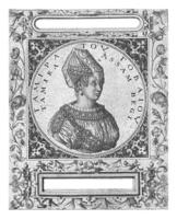 portret van de sultan tamira, theodor de brij, na jean Jacques boissard, 1596 foto