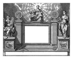 allegorie van de oud en nieuw testamenten, Abraham de blois, 1682 foto