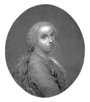 portret van artiest Anton Maria zanetti ik, Giovanni de pian, na Anton Maria ii zanetti, 1774 - 1800 foto
